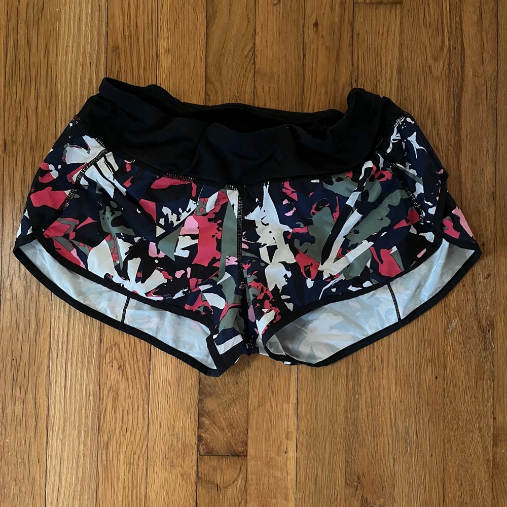 Lululemon Multi-Color Running Shorts